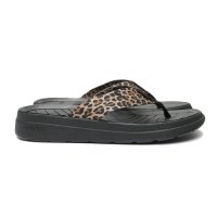 MALIBU SANDALS（マリブサンダルズ）SURFRIDER（サーフライダー）POLYESTER/Leopard×Black（レオパード×ブラック）