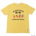 画像4: free rage（フリーレイジ）リサイクルコットンプリントTee"FUNNY FACE"/White（ホワイト）・Yellow（イエロー）