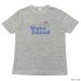 画像4: 30%OFF！！BARNS OUTFITTERS (バーンズアウトフィッターズ) TSURI-AMI Crew Print T-Shirt (吊り編みクループリントTシャツ)"WAKE ISLAND"/White(ホワイト)・Grey(グレー)