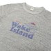 画像7: 30%OFF！！BARNS OUTFITTERS (バーンズアウトフィッターズ) TSURI-AMI Crew Print T-Shirt (吊り編みクループリントTシャツ)"WAKE ISLAND"/White(ホワイト)・Grey(グレー)