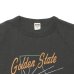 画像6: BARNS OUTFITTERS (バーンズアウトフィッターズ) TSURI-AMI Crew Print T-Shirt (吊り編みクループリントTシャツ)"GOLDEN STATE"/Blue Grey(ブルーグレー)・Black (ブラック)