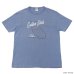 画像2: BARNS OUTFITTERS (バーンズアウトフィッターズ) TSURI-AMI Crew Print T-Shirt (吊り編みクループリントTシャツ)"GOLDEN STATE"/Blue Grey(ブルーグレー)・Black (ブラック) (2)