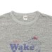 画像6: 30%OFF！！BARNS OUTFITTERS (バーンズアウトフィッターズ) TSURI-AMI Crew Print T-Shirt (吊り編みクループリントTシャツ)"WAKE ISLAND"/White(ホワイト)・Grey(グレー)
