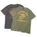 画像8: STUDIO D'ARTISAN（ステュディオ・ダ・ルチザン）USAコットンピグメント加工プリントＴシャツ"S.D.MARINE CORP"/Army Green（アーミーグリーン）※Sサイズのみ