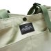 画像7: BAGSINPROGRESS×Post O'Alls（バッグズインプログレス×ポストオーバーオールズ）Carry-all Beach Bag（キャリーオールビーチバッグ）Sunforger Cloth/Pearl Gray（パールグレー）