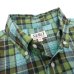 画像4: SERO（セロ）Short Sleeve Pullover B.D Shirt（ショートスリーブプルオーバーボタンダウンシャツ）Madras Check/Blue（ブルー）