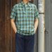 画像8: SERO（セロ）Short Sleeve Pullover B.D Shirt（ショートスリーブプルオーバーボタンダウンシャツ）Madras Check/Blue（ブルー）