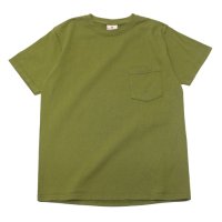 Goodwear（グッドウェア）Short Sleeve Crew Neck Pocket Tee（ショートスリーブクルーネックポケット付Tシャツ）/Moss Green（モスグリーン）