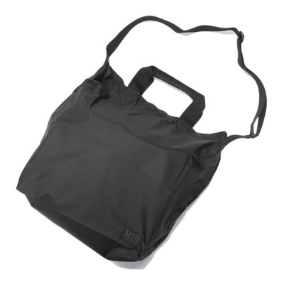 画像1: MIS（エムアイエス）CARRYING BAG（キャリングバッグ）RIPSTOP NYLON/Black（ブラック）