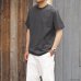 画像9: Yonetomi NEW BASIC（ヨネトミニューベーシック）RINGER T-SHIRT（リンガーTシャツ）/Lt.Gray（ライトグレー）