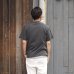 画像10: Yonetomi NEW BASIC（ヨネトミニューベーシック）RINGER T-SHIRT（リンガーTシャツ）/Lt.Gray（ライトグレー）