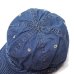 画像4: DECHO（デコー）STANDARD KOME CAP（スタンダードコメキャップ）-WASH-/Indigo（インディゴ）