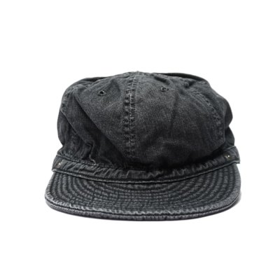 画像2: DECHO（デコー）STANDARD KOME CAP（スタンダードコメキャップ）-WASH-/Black（ブラック）