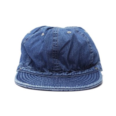 画像2: DECHO（デコー）STANDARD KOME CAP（スタンダードコメキャップ）-WASH-/Indigo（インディゴ）