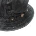 画像5: DECHO（デコー）STANDARD KOME HAT（スタンダードコメハット）-WASH-/Black（ブラック）