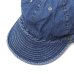 画像3: DECHO（デコー）STANDARD KOME CAP（スタンダードコメキャップ）-WASH-/Indigo（インディゴ）