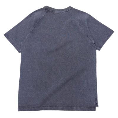 画像2: Good On（グッドオン）Short Sleeve Heavy Raglan Pocket Tee（ショートスリーブヘビーラグランポケットTシャツ）"Pigment Dye"/Navy（ネイビー）