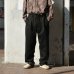 画像10: ENGINEERED GARMENTS（エンジニアードガーメンツ）CARLYLE PANT（カーライルパンツ）Crest Flocked Jacquard/Black（ブラック）