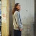 画像9: Yonetomi NEW BASIC（ヨネトミニューベーシック）WAVE COTTON KNIT PULLOVER（ウェーブコットンニットプルオーバー）"BORDER"/Grey（グレー）