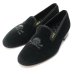 画像2: Tricker's（トリッカーズ）CHURCHILL（チャーチル）"SKULL&BONES"/Black Velvet（ブラックベルベット） (2)