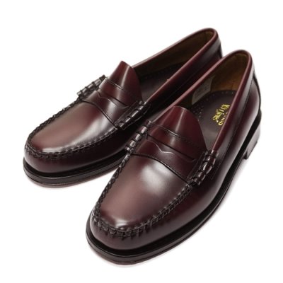 画像2: G.H.BASS（ジーエイチバス）LARSON MOC PENNY LOAFER（ラーソンモックペニーローファー）レザーソール/Wine（ワイン）