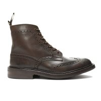 Tricker's（トリッカーズ）カントリーブローグブーツ（ダイナイトソール）/Espresso Burnished（エスプレッソバーニッシュド）