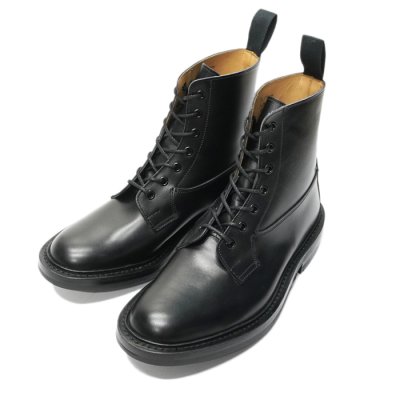 画像2: Tricker's（トリッカーズ）プレーントゥブーツ（Burford）ダイナイトソール/Black Box Calf（ブラックボックスカーフ）