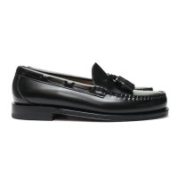 G.H.BASS（ジーエイチバス）LARKIN MOC TASSEL LOAFER（ラーキンモックタッセルローファー）レザーソール/Black（ブラック）