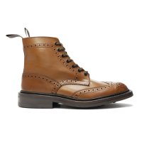 Tricker's（トリッカーズ）カントリーブローグブーツ（ダイナイトソール）/Beechnut Burnished（ビーチナッツバーニッシュド）