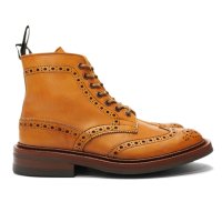 Tricker's（トリッカーズ）カントリーブローグブーツ（ダイナイトソール）/1001 Burnished（1001バーニッシュド）