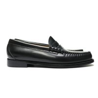 G.H.BASS（ジーエイチバス）LARSON MOC PENNY LOAFER（ラーソンモックペニーローファー）レザーソール/Black（ブラック）