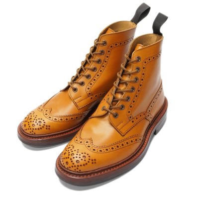 画像2: Tricker's（トリッカーズ）カントリーブローグブーツ（ダイナイトソール）/Acorn Antique（エイコーンアンティーク）