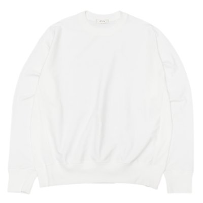 画像1: alvana（アルヴァナ）B.D SWEAT TEE SHIRT（スウェットTシャツ）”空紡”/White（ホワイト）