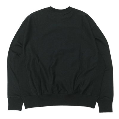 画像2: alvana（アルヴァナ）B.D SWEAT TEE SHIRT（スウェットTシャツ）”空紡”/Black（ブラック）