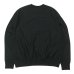 画像2: alvana（アルヴァナ）B.D SWEAT TEE SHIRT（スウェットTシャツ）”空紡”/Black（ブラック） (2)