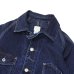 画像4: Post O'Alls（ポストオーバーオールズ）Engineers' Jacket（エンジニアーズジャケット）Herringbone Denim/Double Indigo（インディゴ）