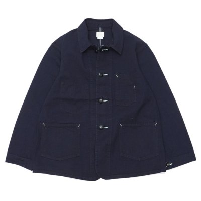 画像1: Post O'Alls（ポストオーバーオールズ）No.1 Jacket（No,1ジャケット） Flat Twill/Indigo（インディゴ）