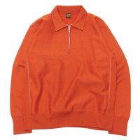 A VONTADE（アボンタージ）26/2 BD Yarn Top Fleece（ジップトップフリース）空紡オリジナル裏毛/Scarlet（スカーレット）