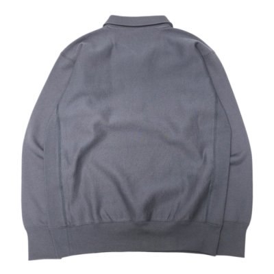 画像2: A VONTADE（アボンタージ）26/2 BD Yarn Top Fleece（ジップトップフリース）空紡オリジナル裏毛/Fade Navy（フェードネイビー）