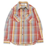 FIVE BROTHER（ファイブブラザー）HEAVY FLANNEL WORK SHIRTS（ヘビーフランネルワークシャツ）/Red（レッド）