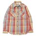 画像1: FIVE BROTHER（ファイブブラザー）HEAVY FLANNEL WORK SHIRTS（ヘビーフランネルワークシャツ）/Red（レッド） (1)