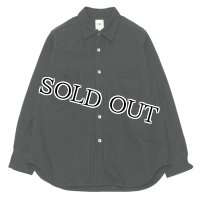 ＜40％OFF!＞F.O.B FACTORY（エフオービーファクトリー）DENIM COAL MINER SHIRT（デニムコールマイナーシャツ）10oz SELVEDGE DENIM/Black（ブラック）※Lサイズのみ