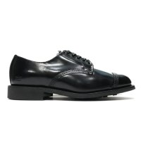 SANDERS（サンダース）Female Military Derby Shoe（レディース ミリタリーダービーシューズ）Rubber Sole/Black（ブラック）