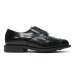 画像1: SANDERS（サンダース）Female Military Derby Shoe（レディース ミリタリーダービーシューズ）Rubber Sole/Black（ブラック） (1)