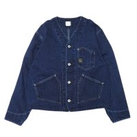 Post O'Alls（ポストオーバーオールズ）Stoker's Jacket（ストーカージャケット）Herringbone Denim/Double Indigo（インディゴ）