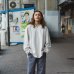 画像8: blurhms ROOTSTOCK（ブラームスルーツストック）Rough&Smooth Thermal Over-Neck L/S（ラフ&スムースサーマルオーバーネックシャツ ロングスリーブ）/Heather Oatmeal（ヘザーオートミール）