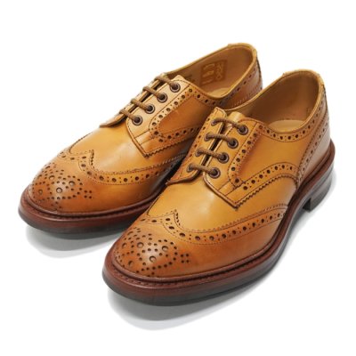 画像2: Tricker's（トリッカーズ）カントリーブローグシューズ（Bourton）ダイナイトソール/1001 Burnished（1001バーニッシュド）