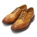 画像2: Tricker's（トリッカーズ）カントリーブローグシューズ（Bourton）ダイナイトソール/1001 Burnished（1001バーニッシュド） (2)