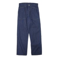 Post O'Alls（ポストオーバーオールズ）ARMY Pants（アーミーパンツ）Blue Denim W/OD-Yellow Stitch/Indigo（インディゴ）【裾上げ無料】