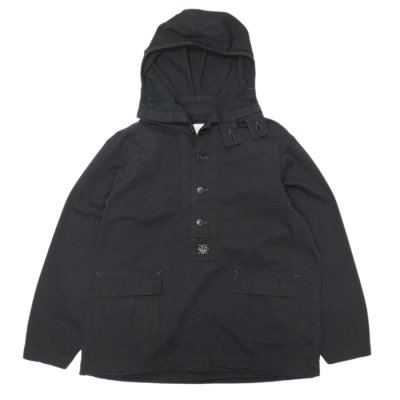 画像1: Post O'Alls（ポストオーバーオールズ）NAVY Parka（ネイビーパーカー）"Vintage Twill"/Charcoal（チャコール）